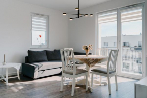 Jak u siebie w domu. Apartament w nowej dzielnicy.
